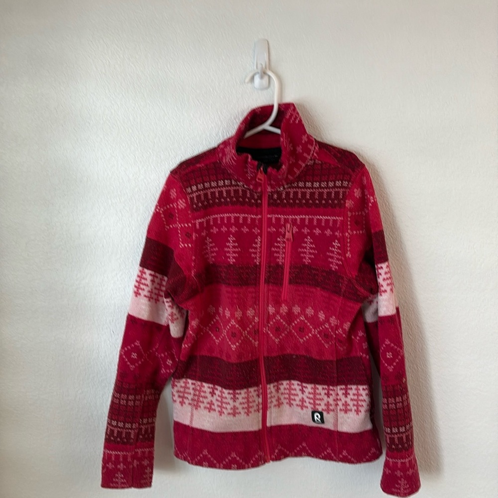 Reima zip up sweater, kids size 140 eu, us 10y